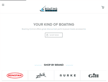 Tablet Screenshot of boatingcentral.com.au